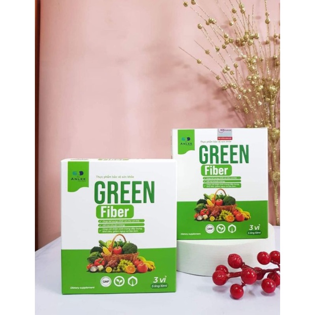 Chất xơ tự nhiên Green Fiber xanh sạch | Thế Giới Skin Care