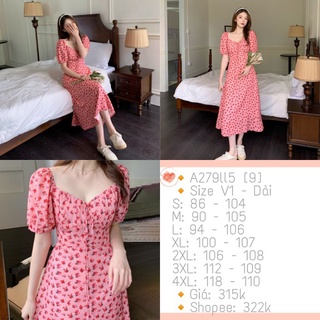 [Order] Đầm Tiểu Thư Dài Bigsize