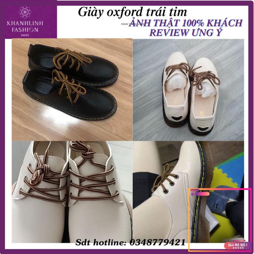 Giày oxford VINTAGE trái tim đế vuông mũi tròn có dây buộc ( HÀNG SẴN CÓ ẢNH THẬT Ở CUỐI) -v01 | BigBuy360 - bigbuy360.vn