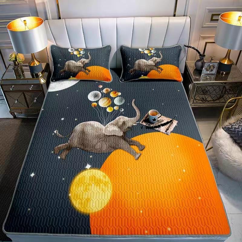 Chiếu điều hoà cao su non 5D dày dặn loại 1 mềm mát cho mua hè