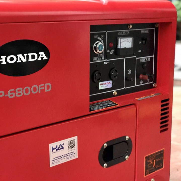 Máy Phát Điện Chạy Dầu 5Kw Honda MP-6800FD - Bảo hành 12 tháng