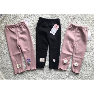 Quần nỉ lót lông bé gái 1-4y