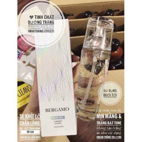 [AUTH] Tinh Chất Trắng Da Bergamo White Vita \ 24K Gold Luminant Essence 110ml