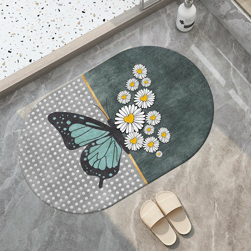 Thảm lau lót sàn 3D chống trượt cao cấp