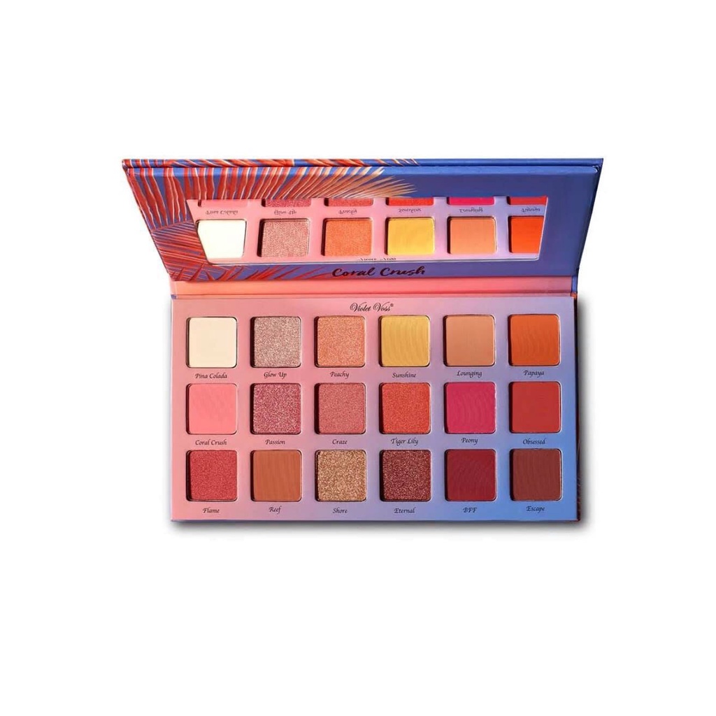 BẢNG PHẤN MẮT VIOLET VOSS CORAL CRUSH EYESHADOW CHÍNH HÃNG - 9408