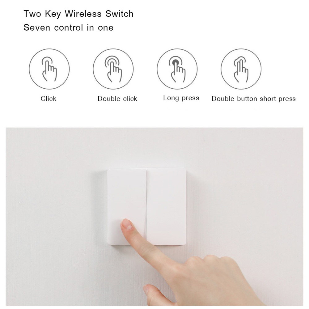 Công Tắc Đèn Thông Minh Xiaomi Aqara 2.4ghz Kết Nối Wifi