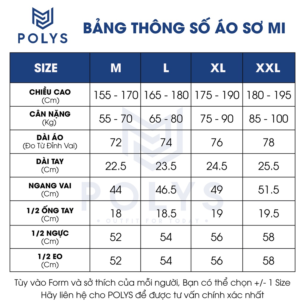 Áo Sơ Mi Nam Tay Ngắn Trắng Đen BASIC - POLYS | Form Suông, Kaki Cotton, Vải Mịn, Ít Nhăn, Co Giãn, Không Gò Bó Hầm Bí