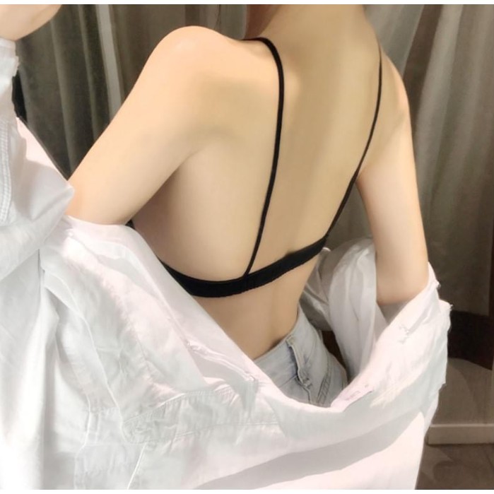 Áo ngực lụa satin trơn viền ren sexy Bra nữ đệm mỏng cao cấp LOTXINH