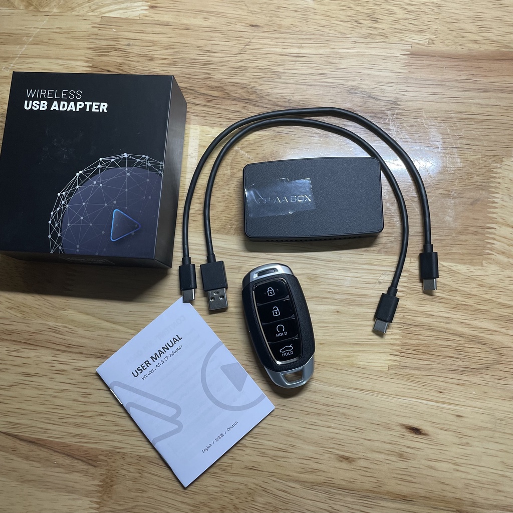 Bộ chuyển đổi USB Android Auto + Apple CarPlay không dây CARTIZAN CPA-300 dành cho ô tô