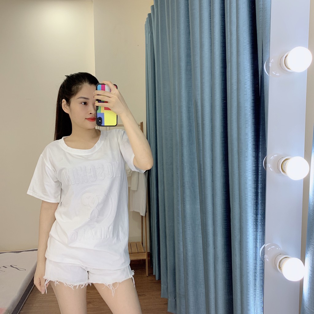 Áo phông chất Cotton tay lỡ , Áo thun tay lỡ Free size đa dạng mẫu mã cho cả nam và nữ