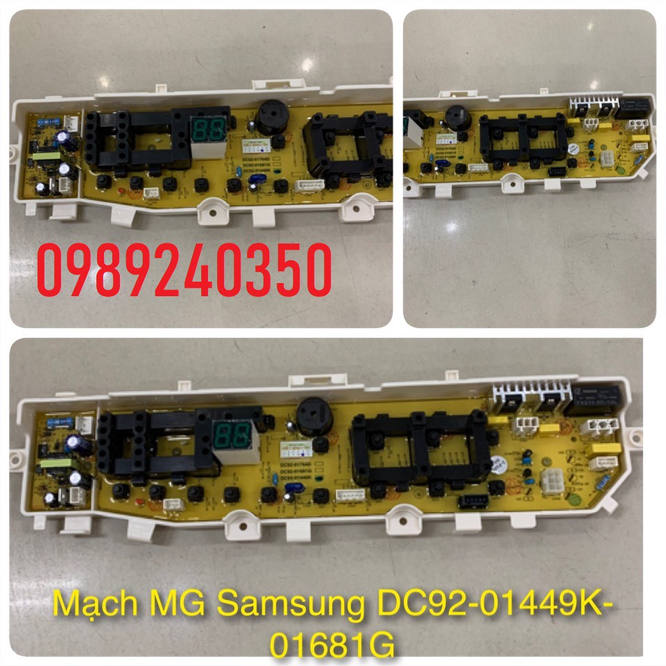 Bo mạch máy giặt Samsung 13 phím DC92-01449k, DC92-01479K