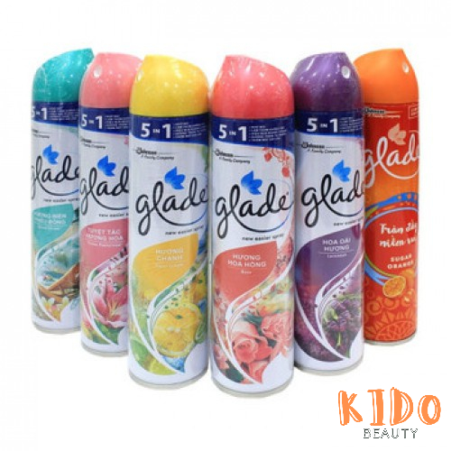 Xịt Thơm Phòng Khử Mùi GLADE 280ml (Nhiều Mùi Hương) - Xịt phòng glade
