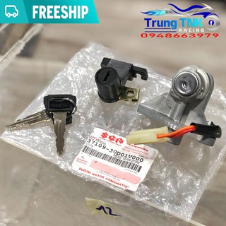 Ổ khóa xe suzuki viva 110 chính hãng.