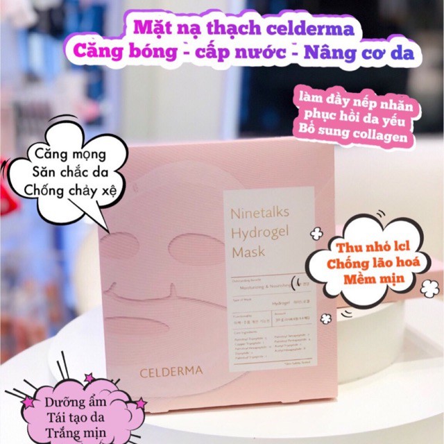 Mặt Nạ Thạch Anh Celderma Crystal Skin Mask Hàn Quốc