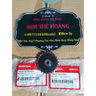 Bánh dẫn xích cam | bánh bơm nhớt dream , wave ... chính hãng honda