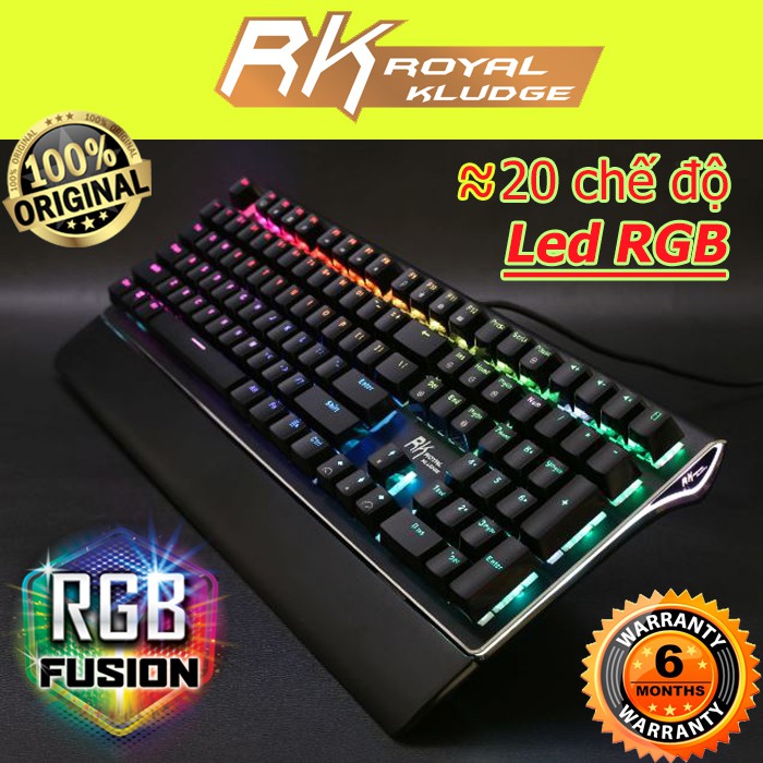 Bàn phím cơ RK S108 Royal Kludge - Bàn phím cơ giá rẻ rk 918 - rk915 | BigBuy360 - bigbuy360.vn