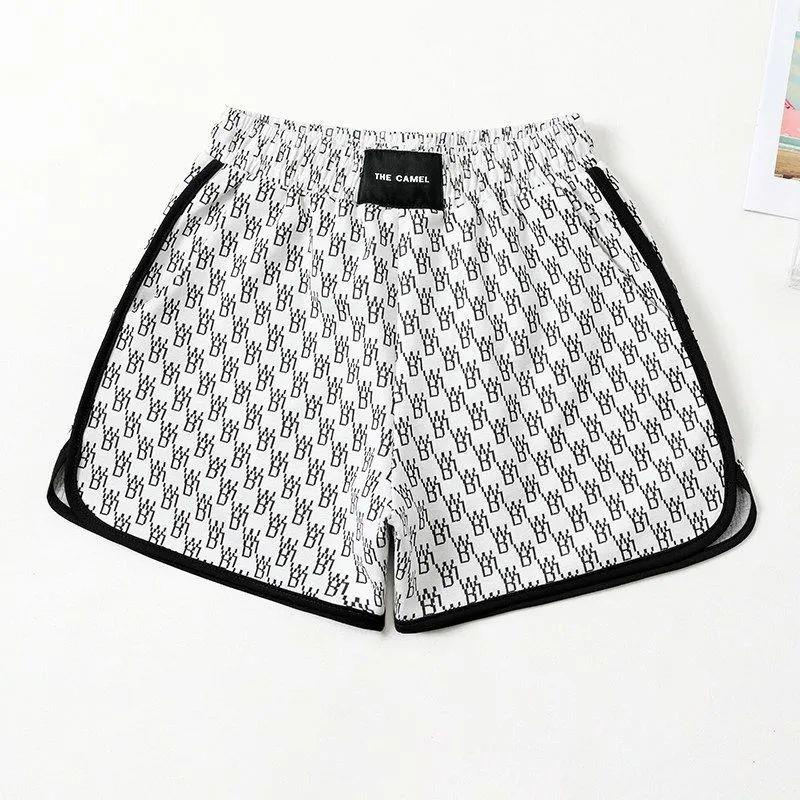 ∏☼▤Quần Short Lưng Cao Ống Rộng In Chữ Cá Tính Dành Cho Nữ | BigBuy360 - bigbuy360.vn