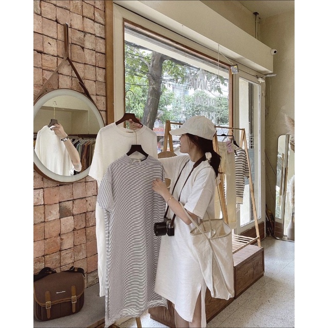 Đầm thun suông freesize