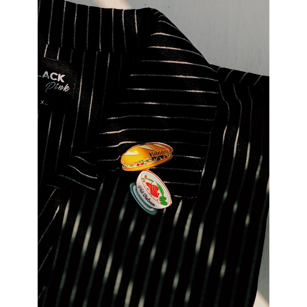 Pin Cài Áo Bánh Mì Saigonir-Huy Hiệu-Ghim Cài Áo, Mũ, Balo, Túi Xách-Enamel Pin-Vietnam Souvenir-Quà Lưu Niệm Việt Nam