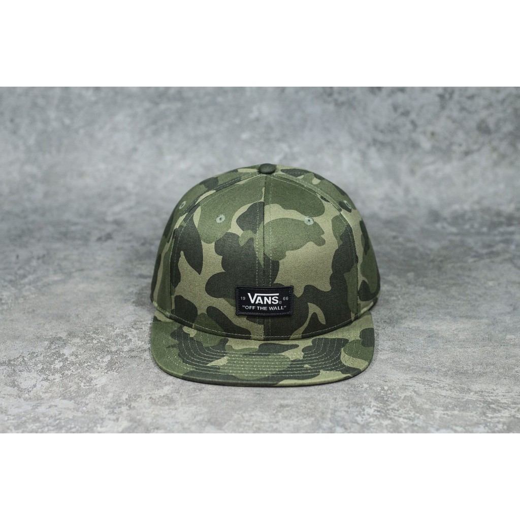 Nón Snapback Vans [Camo Chính Hãng]