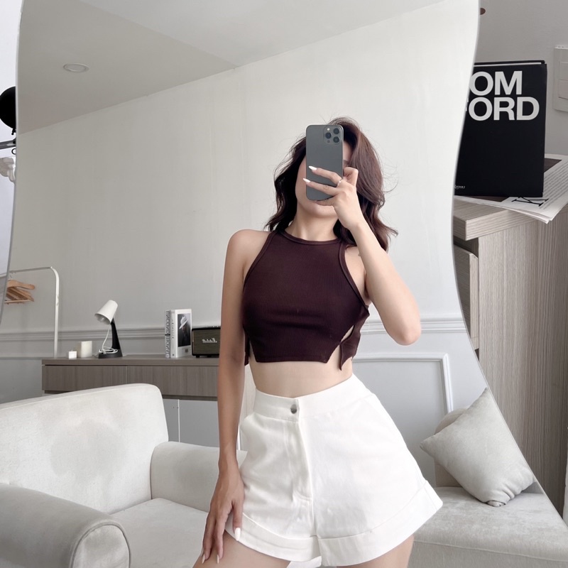 CHEERS - Áo tank xẻ 2 bên, màu mới