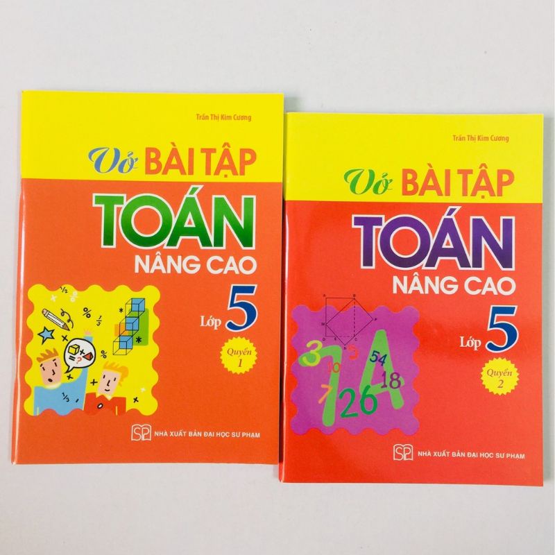 Sách Vở Bài Tập Toán Nâng Cao Lớp 5 (2 Quyển)