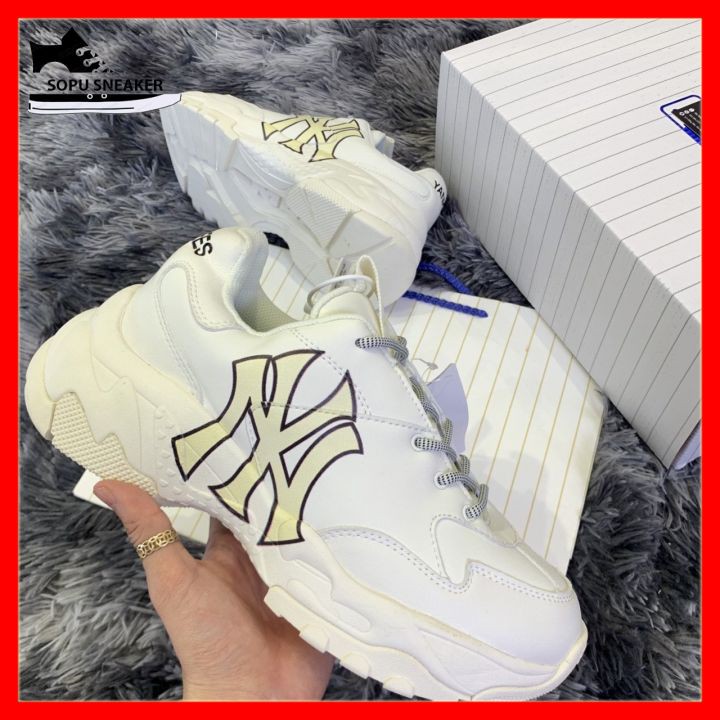 Giày Sneaker ML B_NY Vàng [HỖ TRỢ ĐỔI TRẢ] Nam/Nữ 1.1 bản in 3D | BigBuy360 - bigbuy360.vn