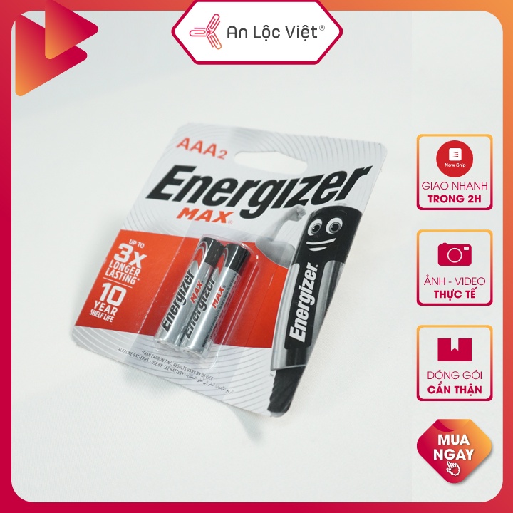 Pin 2A - 3A Energizer chính hãng