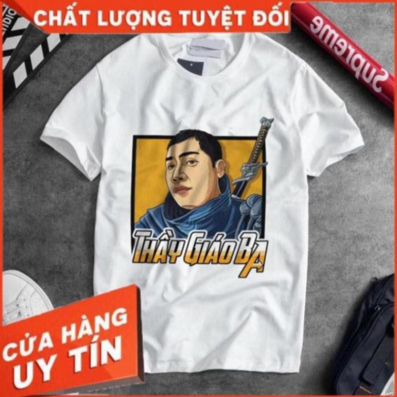 [ÁO THUN IN] In hình Thầy giáo Ba, thầy giáo bựa  - Áo thun Cotton nam, nữ tay ngắn, cổ tròn