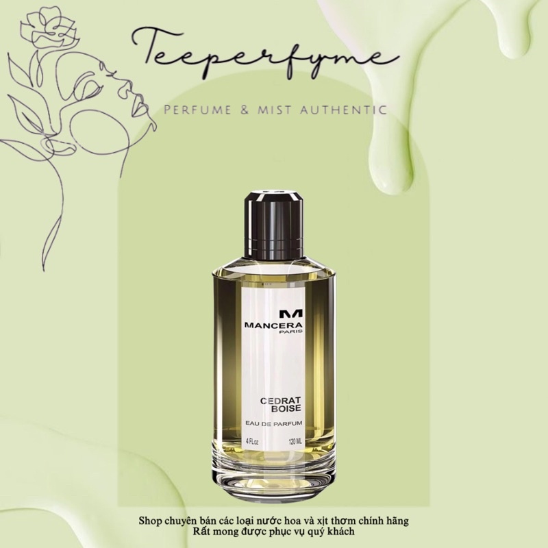 Teeperfume.depass Nước hoa Mancera cedrat boise