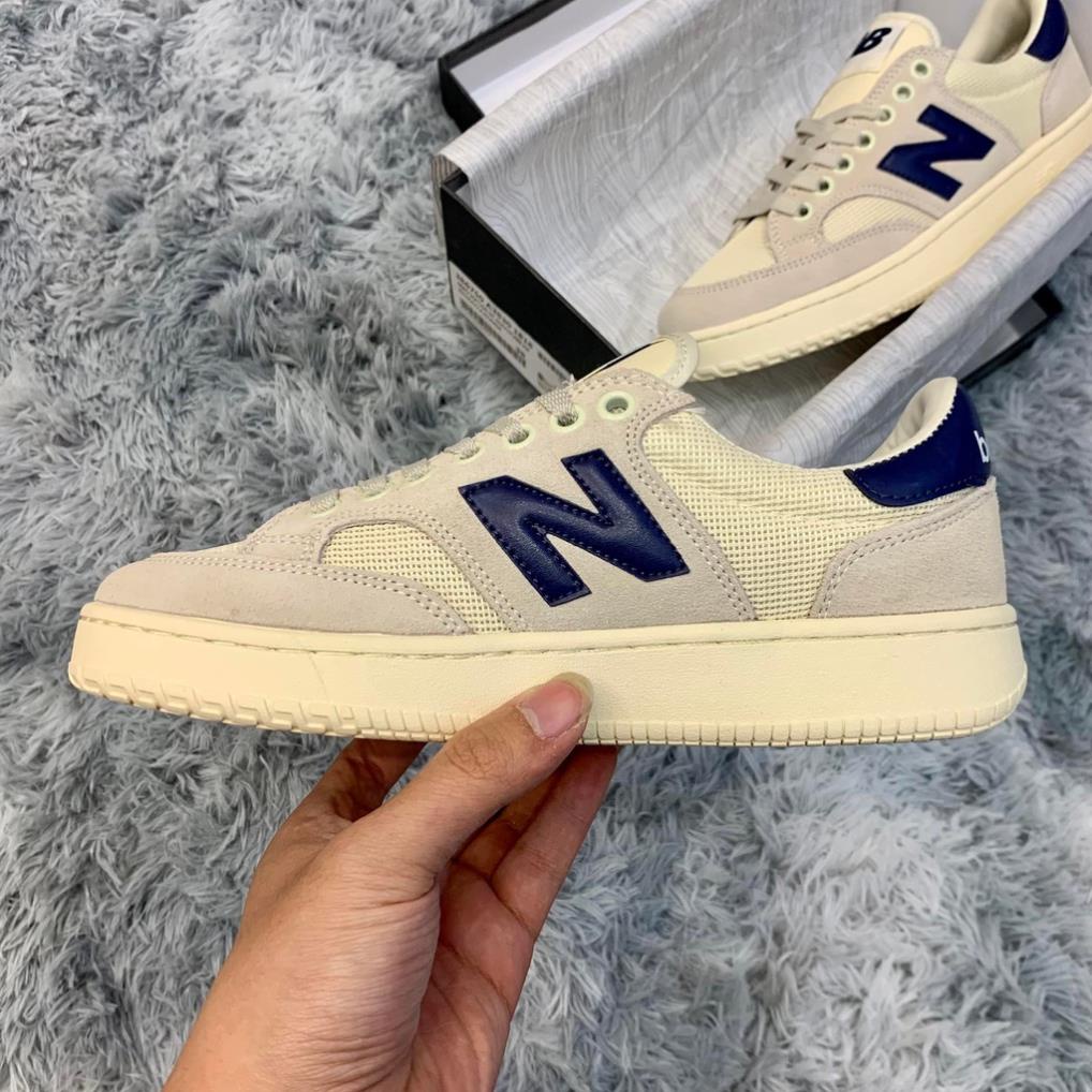 ️🎯 Giày Sneaker New Balance Pro Court Beige Navy - Giày thể thao nam nữ