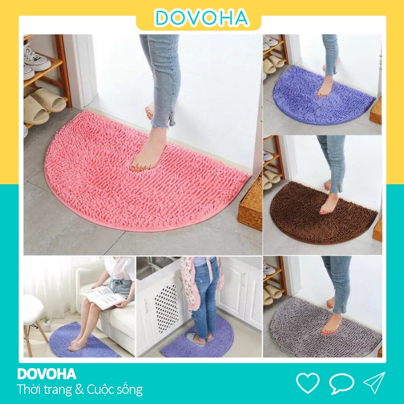 Thảm lau chân nhà bếp nhà tắm chống trượt thấm nước giá rẻ DOVOHA TC02