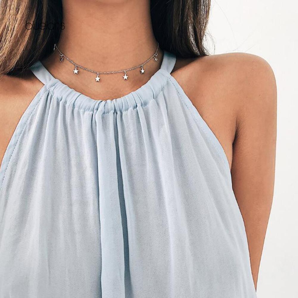 Vòng cổ Mặt Ngôi Sao Thời Trang Cho Nữ