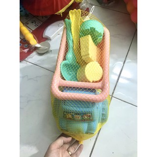 Bộ xe Ben chơi cát cho bé