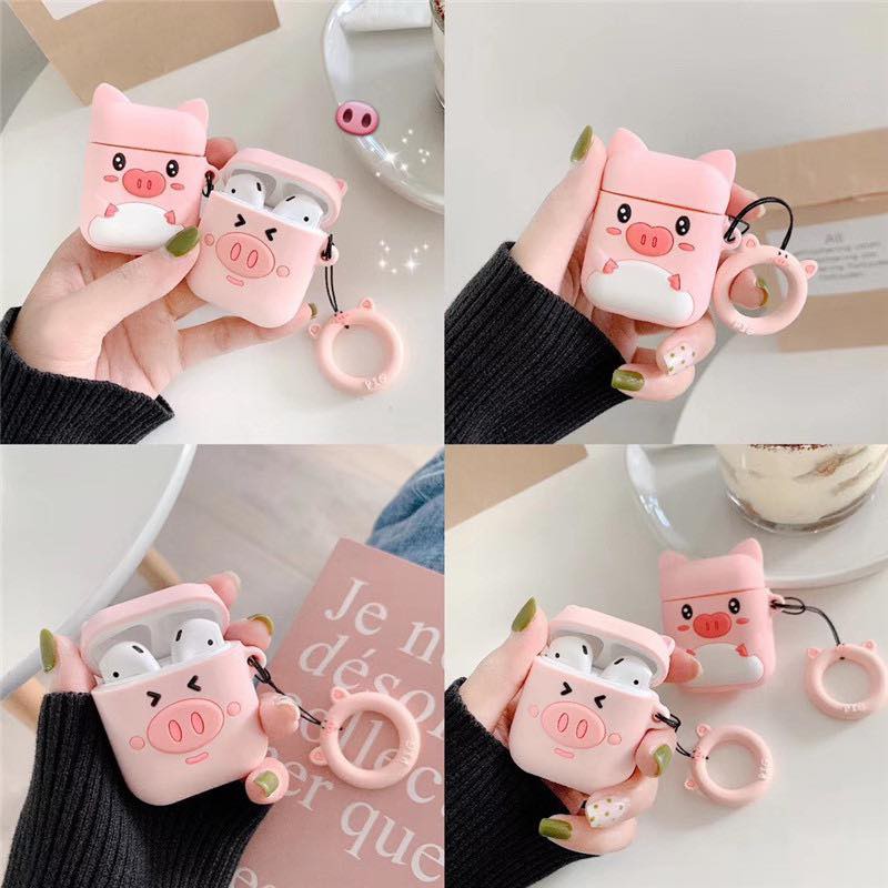 Hộp đựng Airpod thú cute