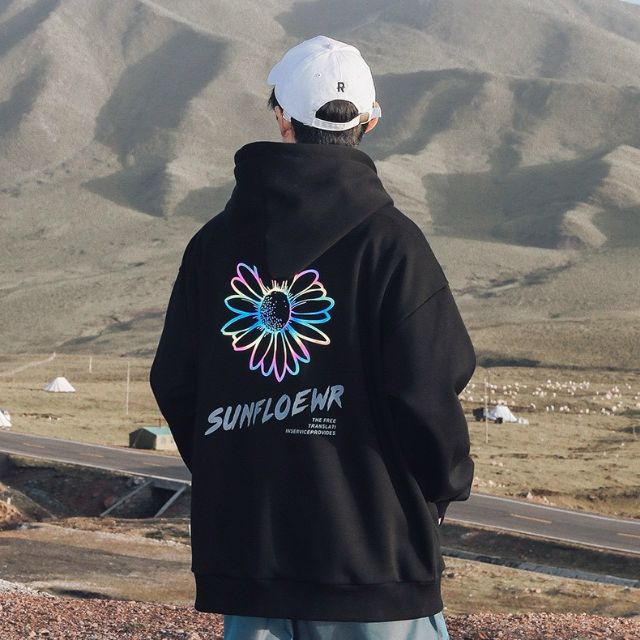 [ Unisex Rộng- Cực Chất ] Áo khoác Hoodie Mèo Đỏ Mặt Trăng UNISEX form rộng