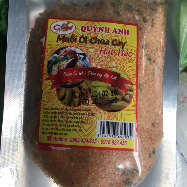 Muối ớt chua cay Quỳnh Anh