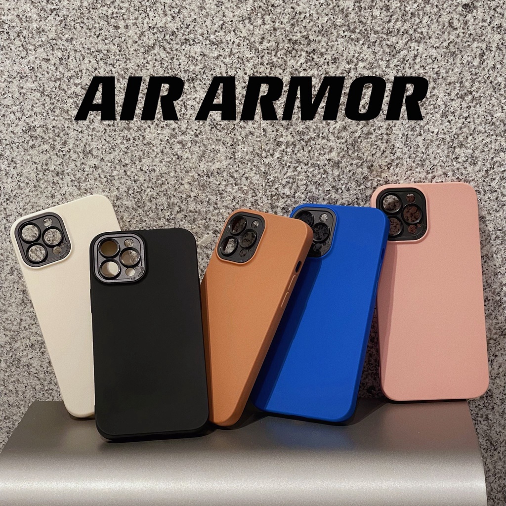 Ốp Điện Thoại Màu Trơn Chống Sốc Thời Trang Cho iPhone 14 / 13 / 12 / 11