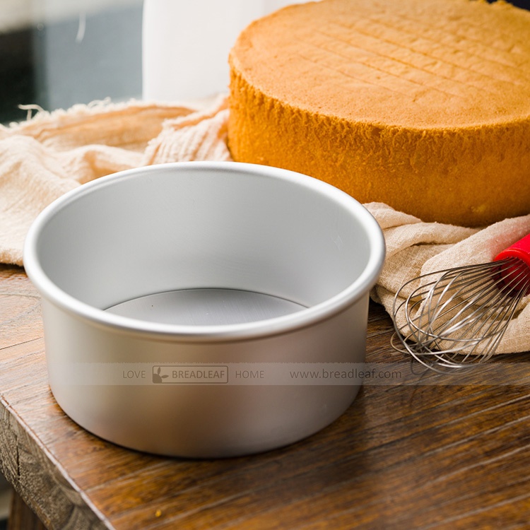Khuôn tròn nhôm đúc đế rời Breadleaf - anshop