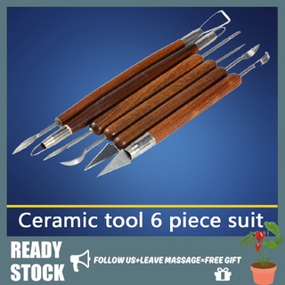 Bộ 6 dụng cụ khắc gỗ nhỏ gọn tiện lợi