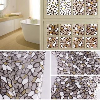 Decal dán kính giả đá khổ 90cm