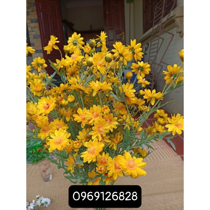 Cúc Hoạ Mi Giả cao cấp_cành 18 bông dài 75cm