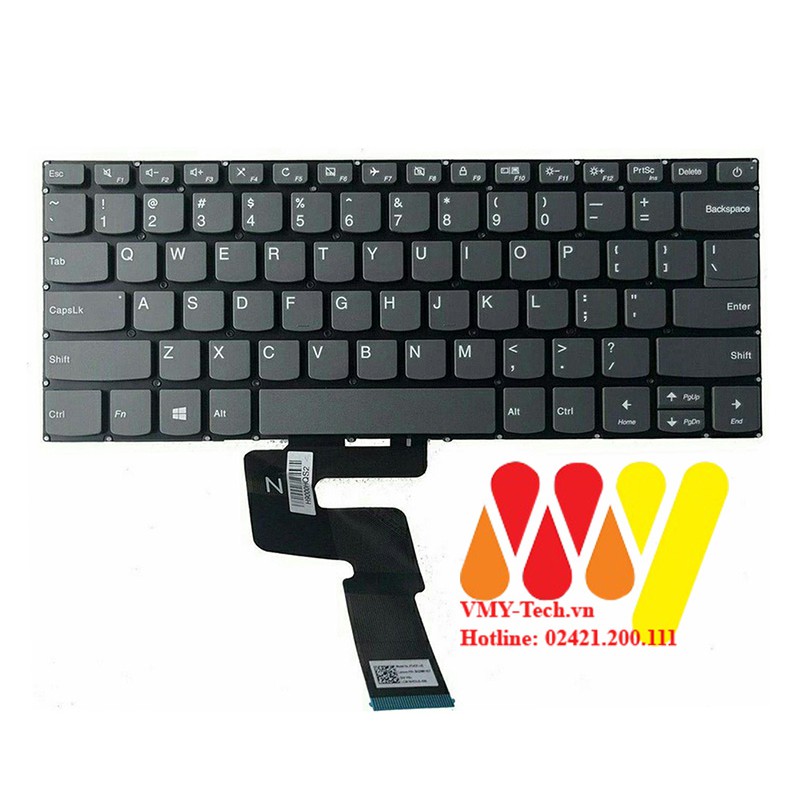 Bàn phím laptop Lenovo Ideadpad 130-14ikb Enter chữ nhật