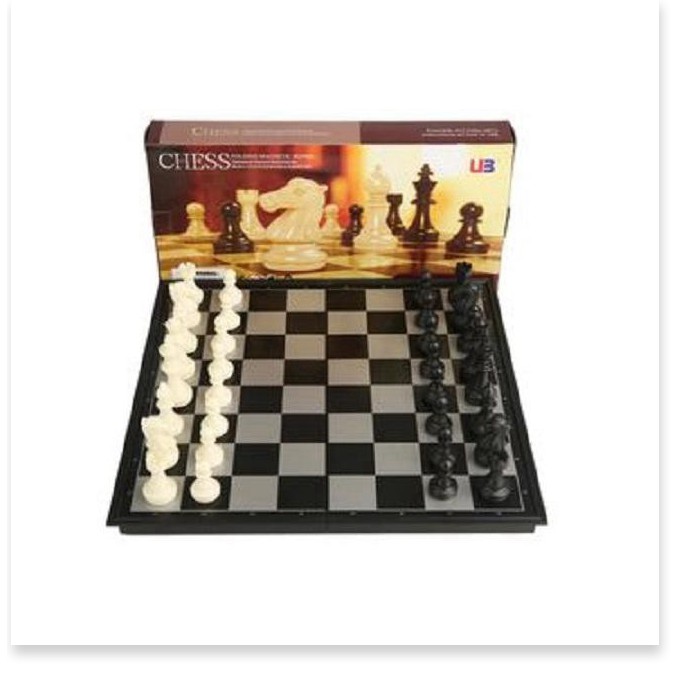Bàn cờ vua  💯 GIÁ VỐN   Bàn cờ vua nam châm tiện lợi, có nam châm chống thấm nước, nhẹ và có thể gấp đôi