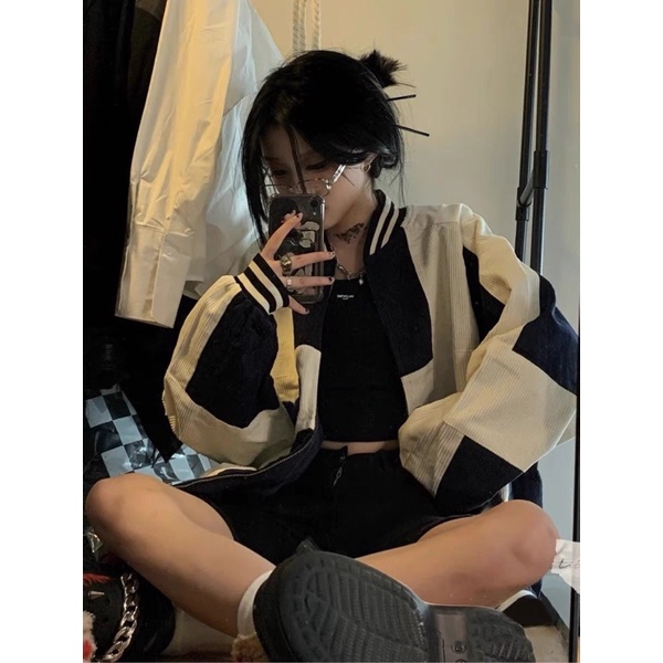 Áo Khoác Bomber Baseball Godmother