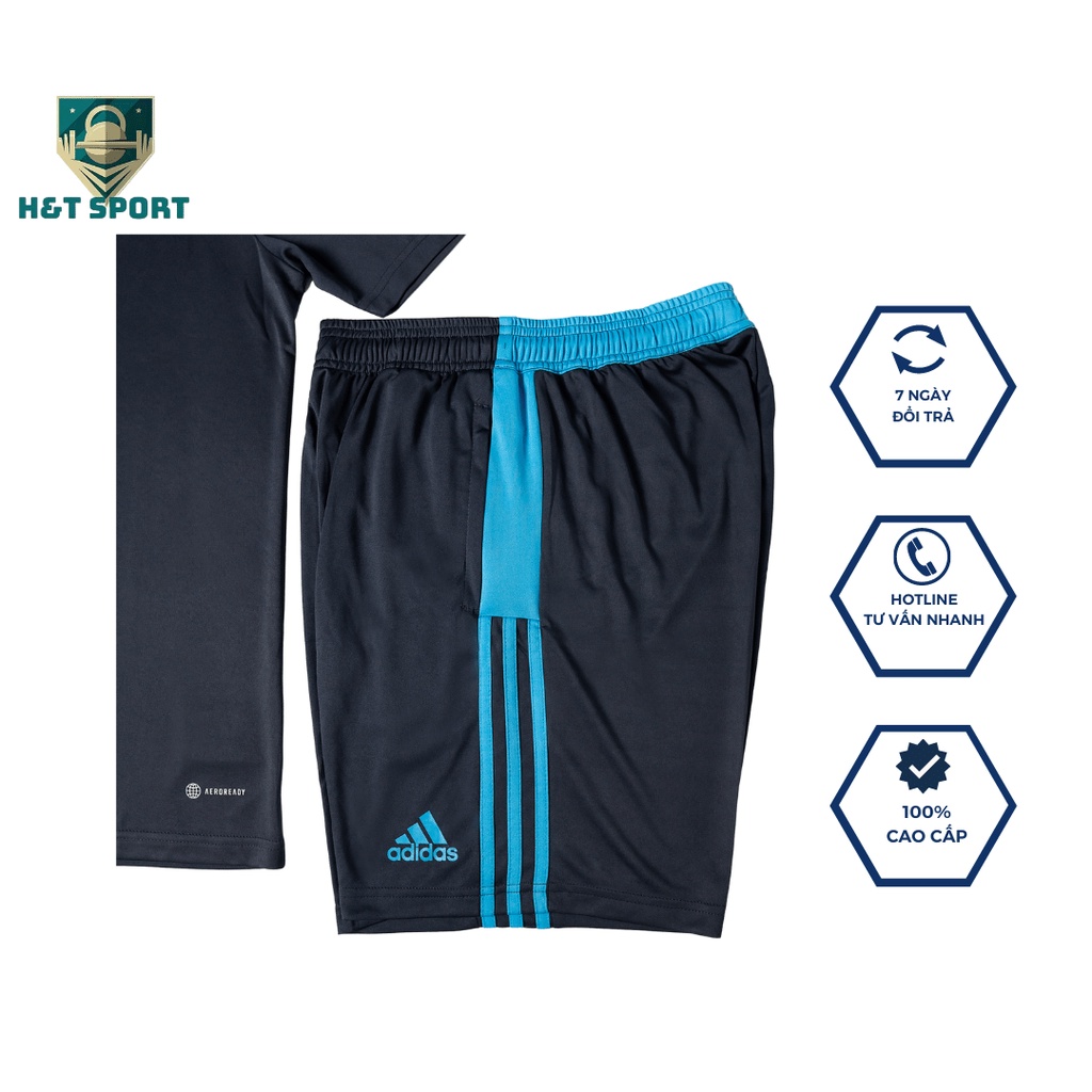 Bộ Thể Thao Nam, Bộ Thể Thao Das cộc tay xanh TIRO 22, Thời Trang Nam Cao Cấp HTsport