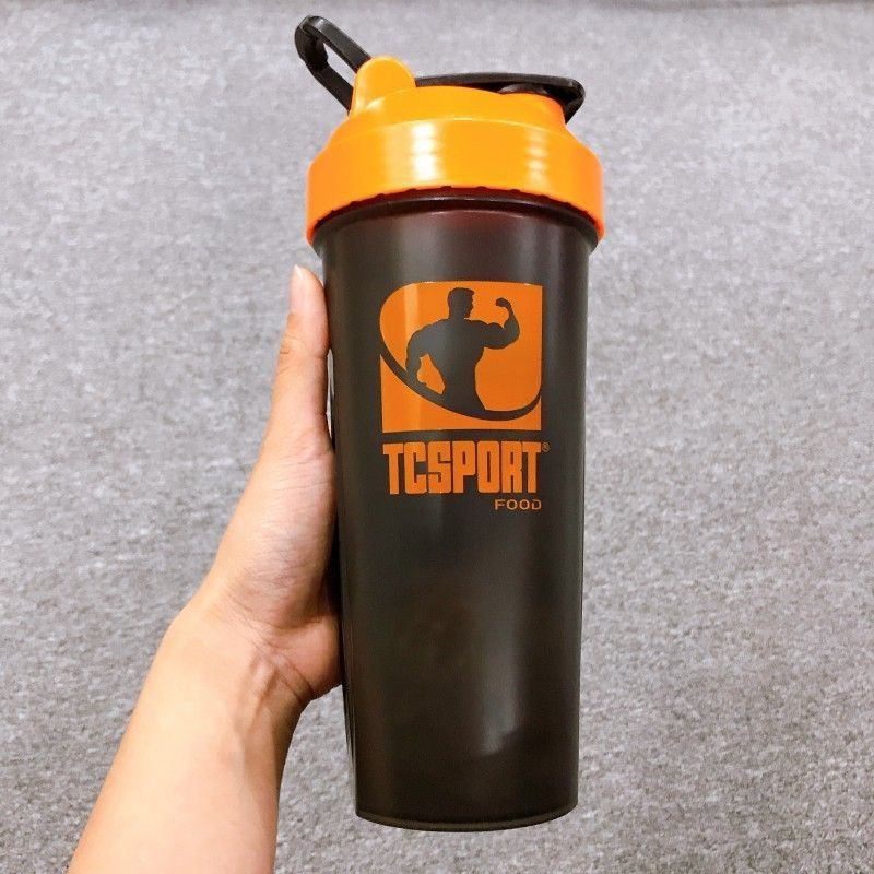 Bình Lắc Whey Bình Nước Thể Thao Tập Gym Shaker Đựng Protein BCAA 3 Ngăn Tiện Dụng 700 ML