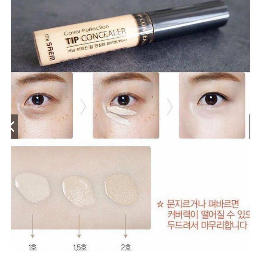 CHE KHUYẾT ĐIỂM THE SAEM TIP CONCEALER