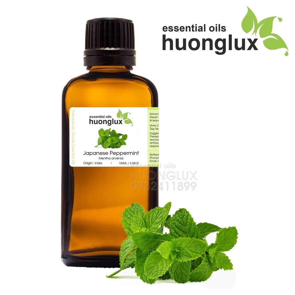 [50/100ML] Tinh dầu bạc hà Nhật Japanese Peppermint Essential Oil (bạc hà Á)