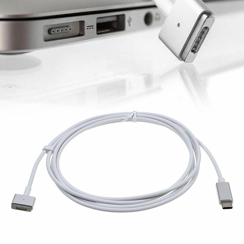 Cáp chuyển đổi cổng Type C sang Magsafe-2 chất lượng cao cho Macbook Air / Pro 45w 60w 85w